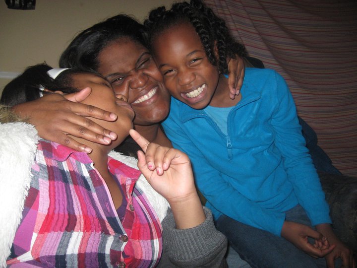 LaTondra Scott with brother's Kids