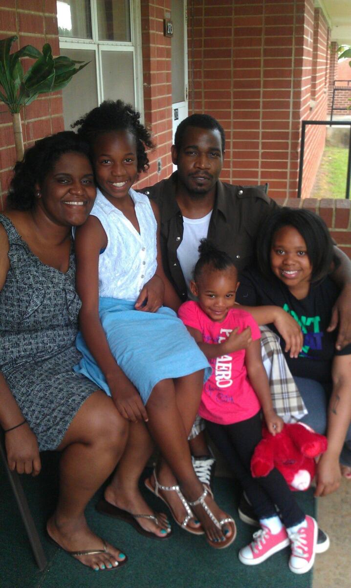 Dexter Scott Son, his wife and three grand children